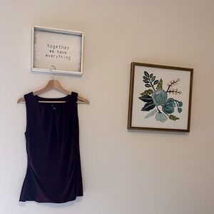 White House Black Market, Burgundy, Size Medium